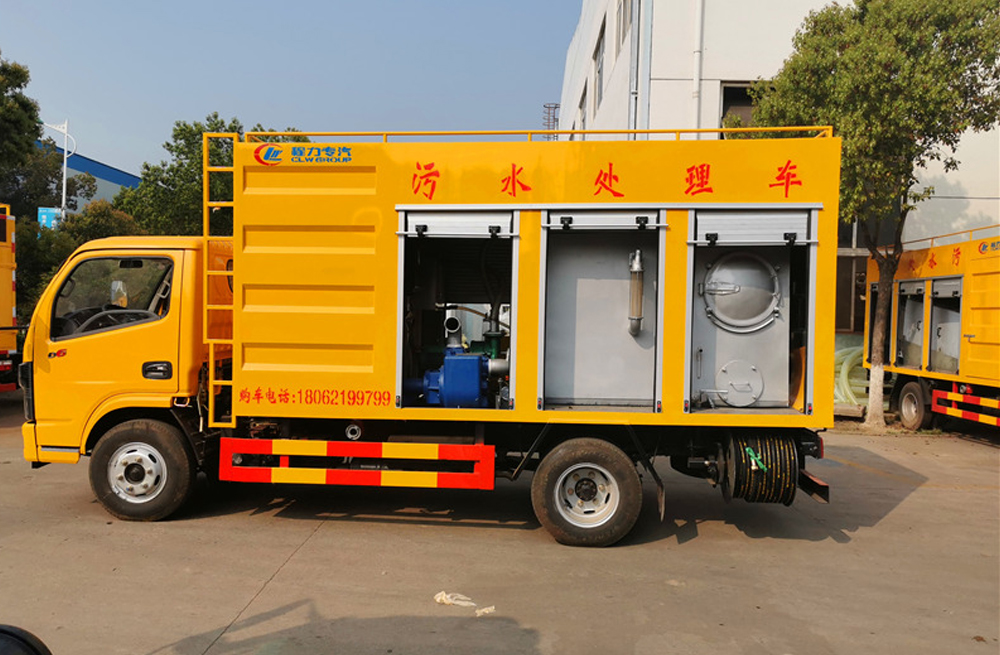建德污水分离车