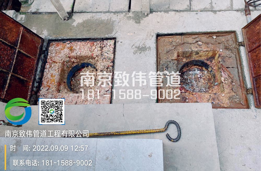建德工地食堂隔油池油污清理施工现场